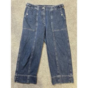 Lauren Ralph Lauren Capri Women's Blue Denim LRL Jeans Size 12 #170